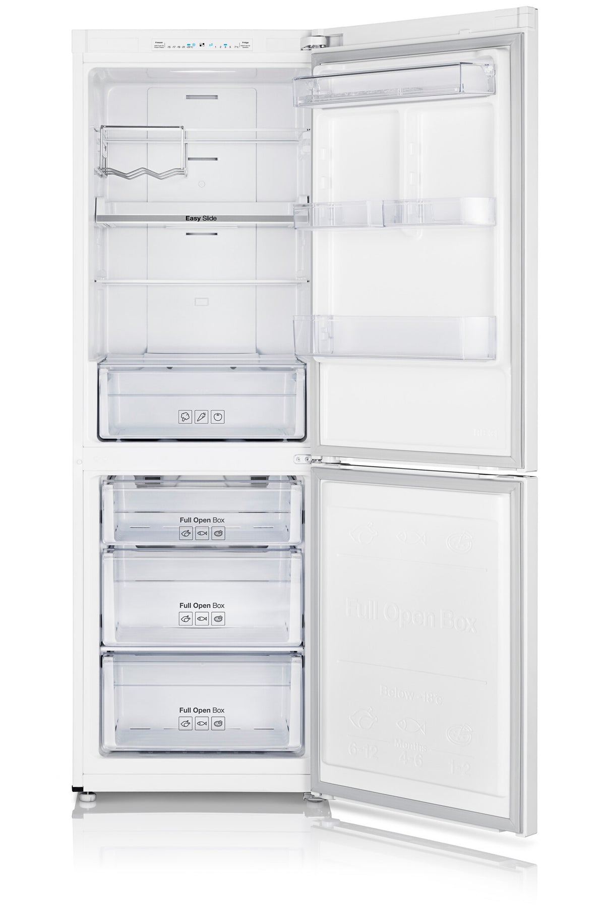 Samsung RB29FSRNDWW koel-vriescombinatie Vrijstaand 321 l Wit