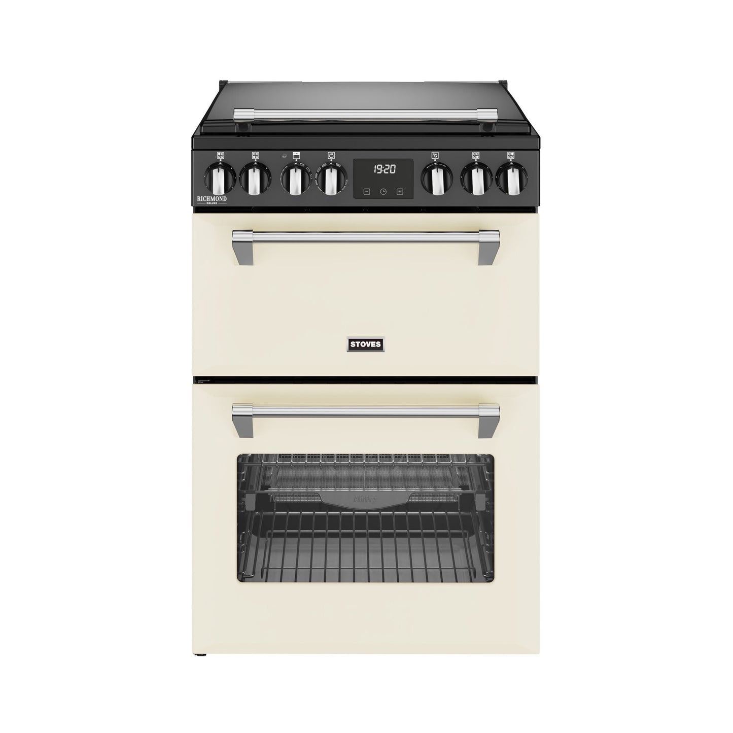 Stoves 444411848 fornuis Vrijstaand fornuis Electrisch Inductiekookplaat zones Crème