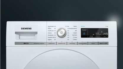 Siemens iQ700 WT44W563NL wasdroger Vrijstaand Voorlader 9 kg Wit