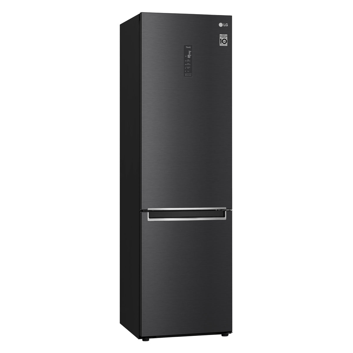 LG GBB72MCUGN koel-vriescombinatie Vrijstaand 384 l Zwart