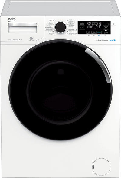Beko WTV8744XDW wasmachine Voorlader 8 kg 1400 RPM Zwart, Wit