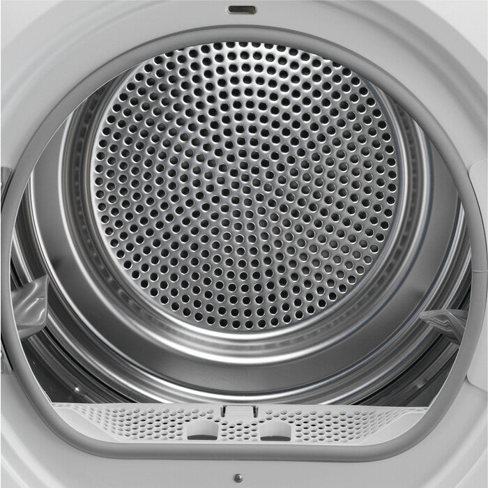 AEG T8DBESSEN wasdroger Vrijstaand Voorlader 8 kg Zilver, Wit
