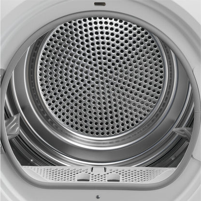 AEG T8DBESSEN wasdroger Vrijstaand Voorlader 8 kg Zilver, Wit
