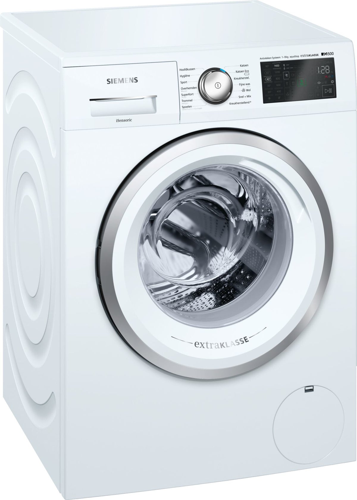 Siemens iQ500 WM14T590NL wasmachine Voorlader 8 kg 1400 RPM Wit