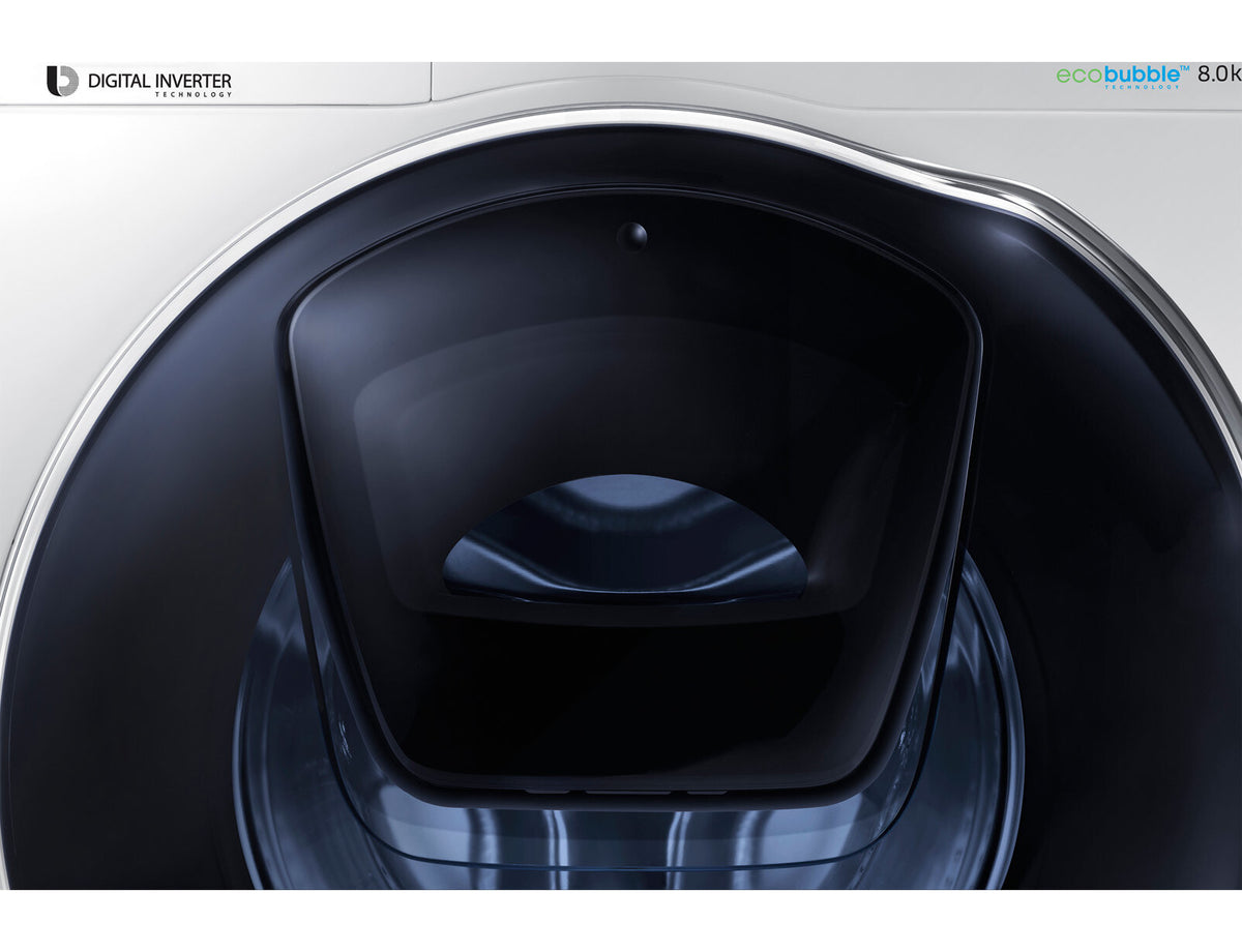 Samsung WD80K5A00OW Was-droogcombinatie Vrijstaand Voorlader Wit
