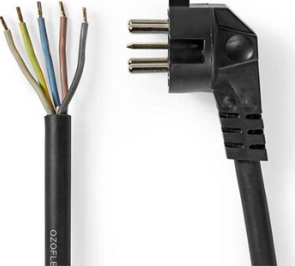 Perilex stekker aansluitsnoer 5x 2,5 mm² 2 meter