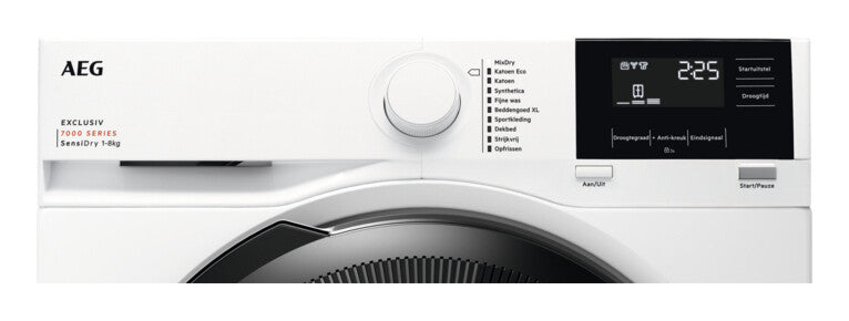AEG Series 7000 TR7BOCHUM wasdroger Vrijstaand Voorlader 8 kg Wit