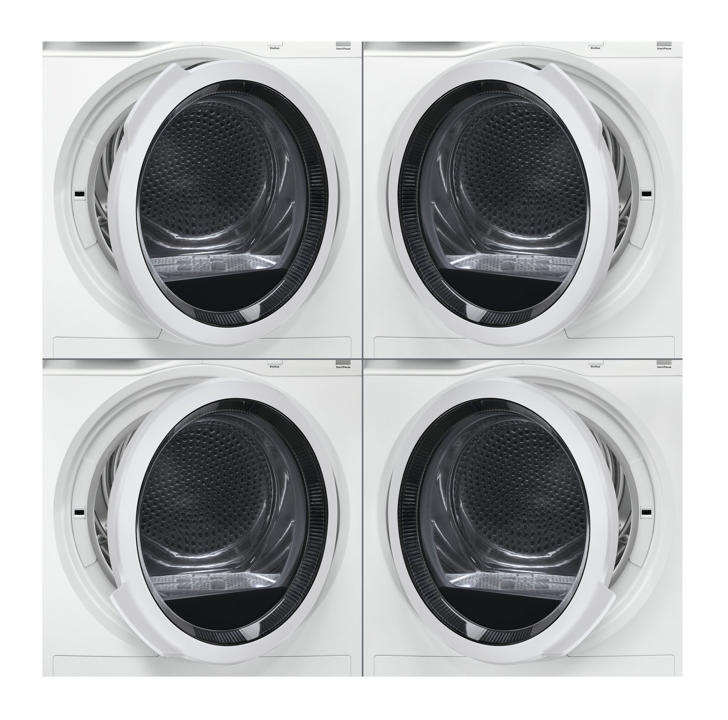 AEG T8DB84GW wasdroger Vrijstaand Voorlader 8 kg Wit