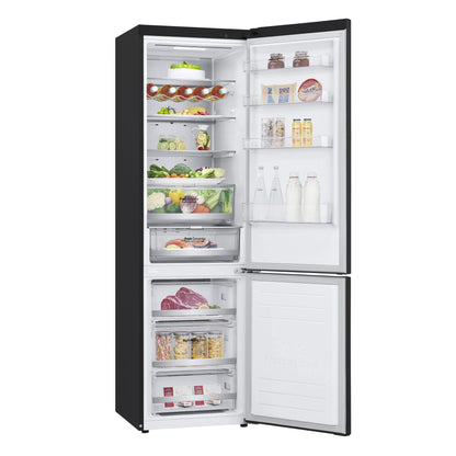 LG GBB72MCUGN koel-vriescombinatie Vrijstaand 384 l Zwart