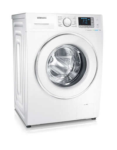 Samsung WF70F5E5Q4W/EN wasmachine Voorlader 7 kg 1400 RPM Zilver, Wit