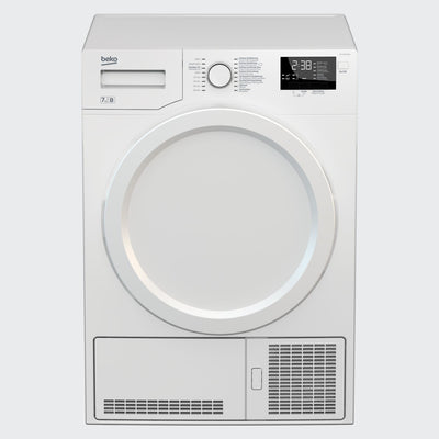 Beko DCY 7402 XW3 wasdroger Vrijstaand Voorlader 7 kg Wit