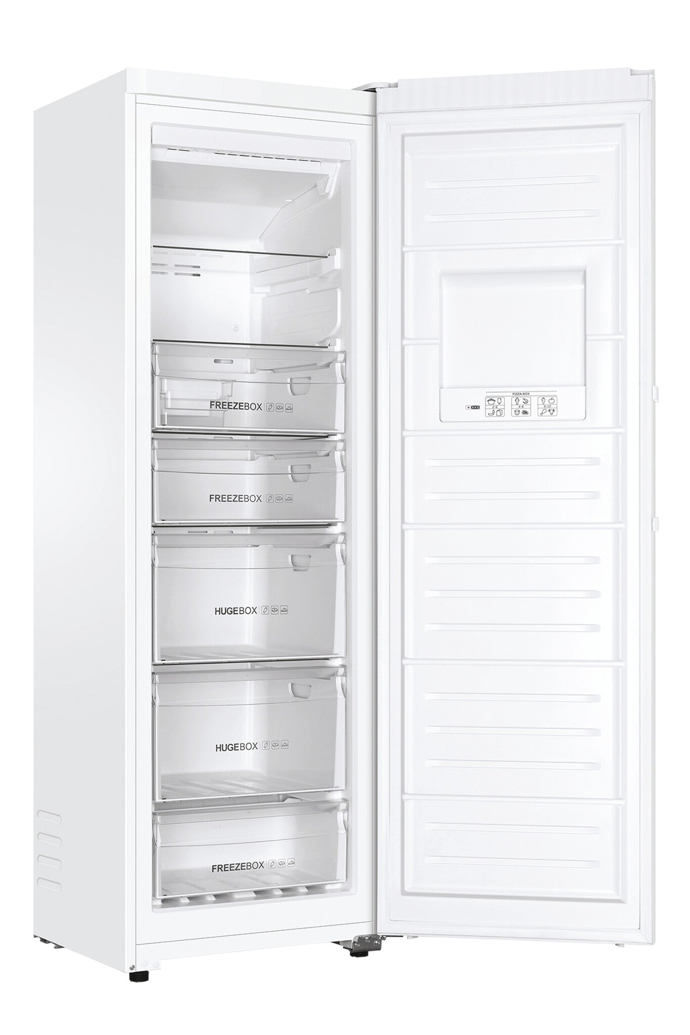 Haier H2F-255WSAA Vrieskast Vrijstaand 262 l Wit