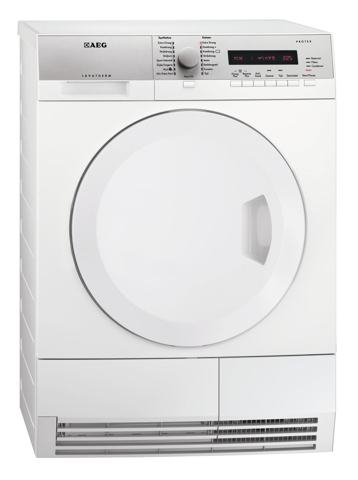 AEG T75373NAH wasdroger Vrijstaand Voorlader 7 kg Wit
