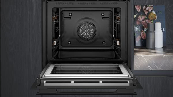 Siemens iQ700 HM976GMB1 oven 67 l 3600 W Zwart