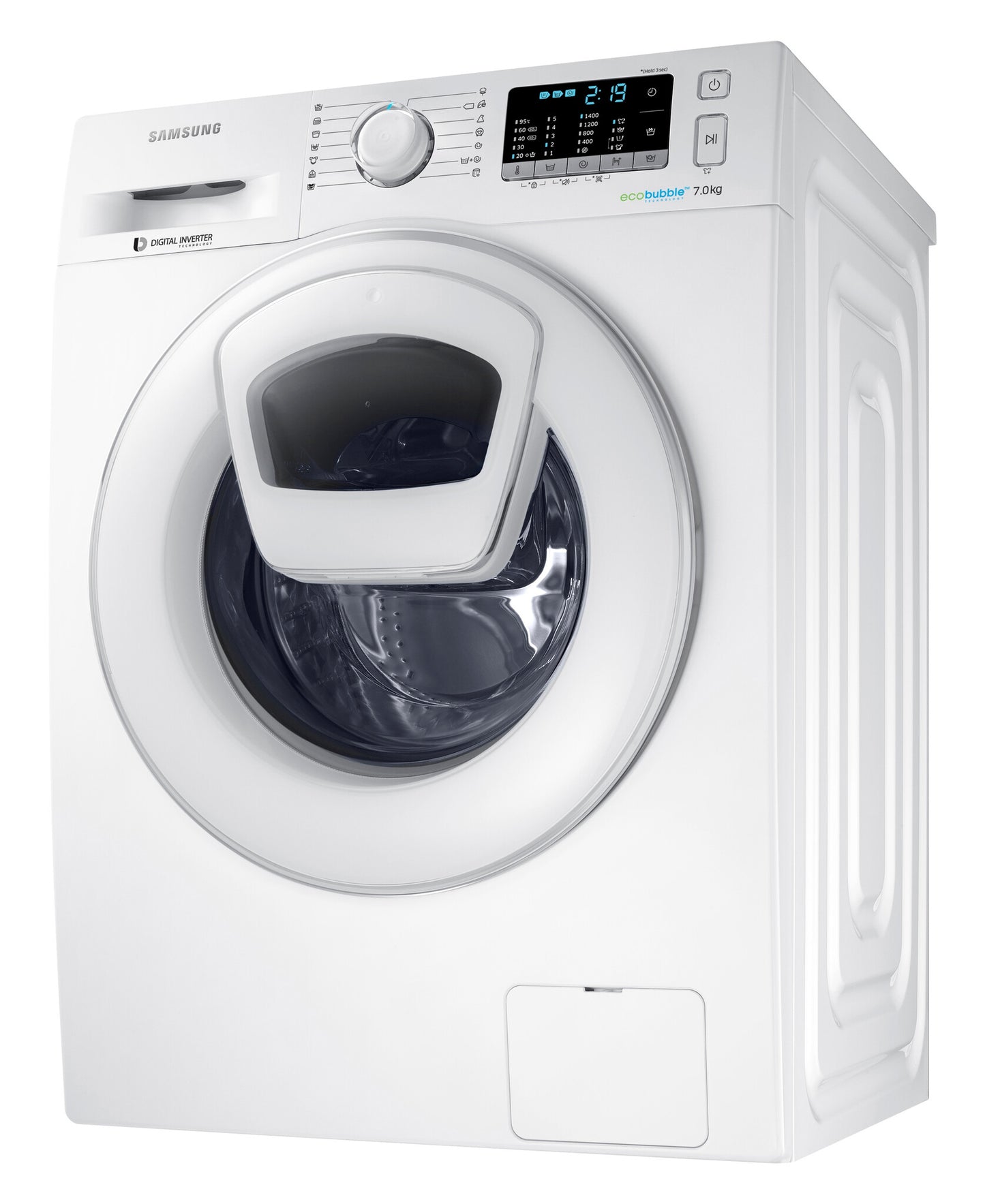 Samsung WW70K5400WW wasmachine Voorlader 7 kg 1400 RPM Wit