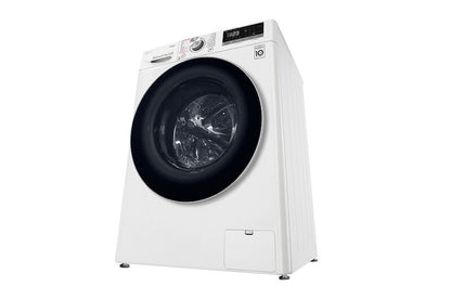 LG F4DN508S1 Was-droogcombinatie Vrijstaand Voorlader Wit