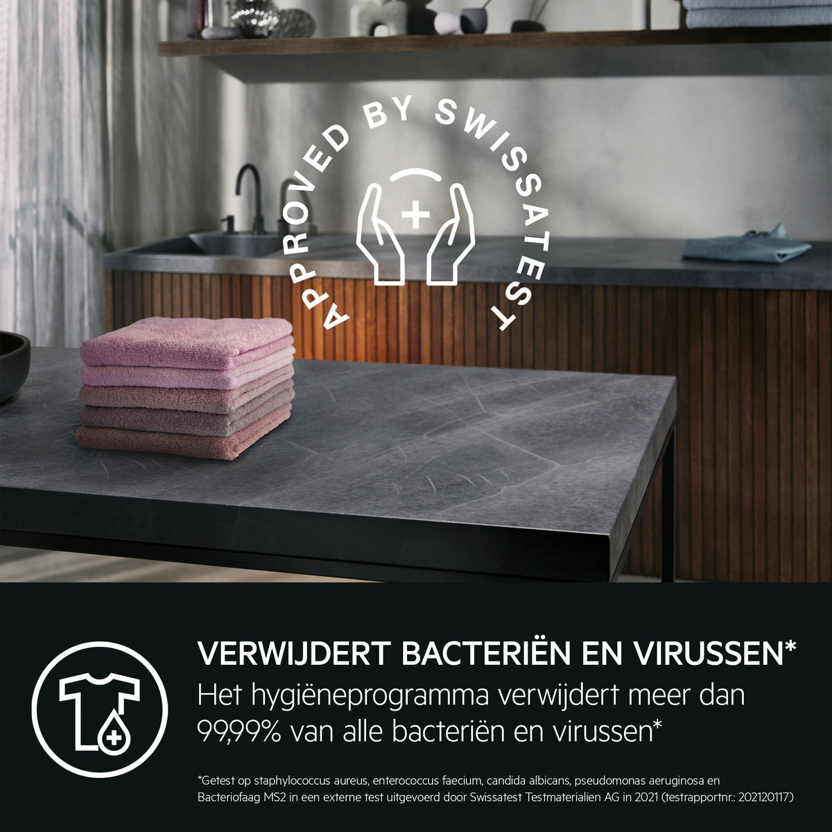 AEG Series 7000 TR718A2B wasdroger Vrijstaand Voorlader 8 kg Wit