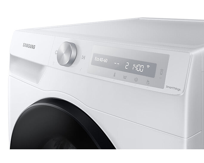 Samsung WD90T634ABH Was-droogcombinatie Vrijstaand Voorlader Wit