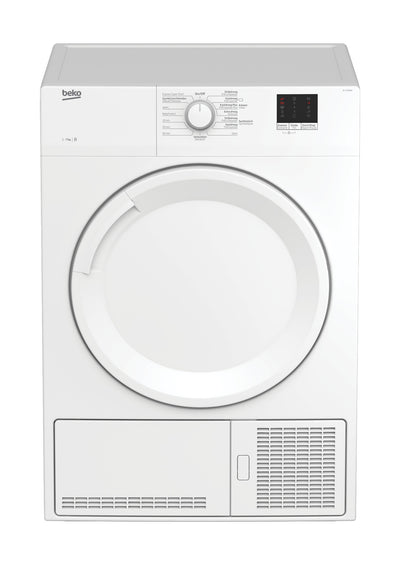 Beko DC7230BX wasdroger Vrijstaand Voorlader 7 kg Wit
