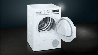 Siemens iQ700 WT44W563NL wasdroger Vrijstaand Voorlader 9 kg Wit