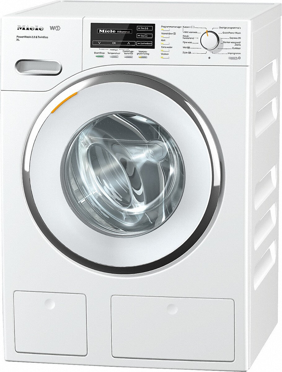 Miele WMH122 WPS PWash 2.0 & TDos XL wasmachine Voorlader 9 kg 1600 RPM Wit