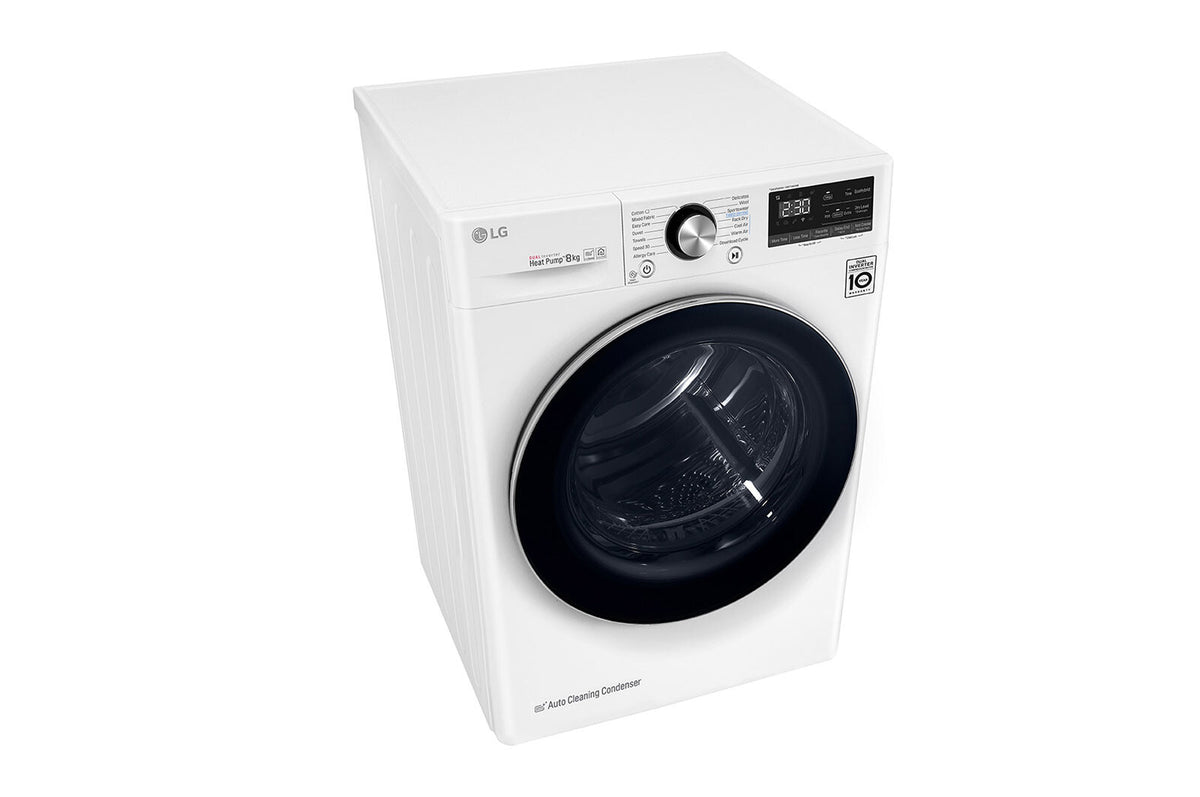 LG RC80V9AV4Q wasdroger Vrijstaand Voorlader 8 kg Wit