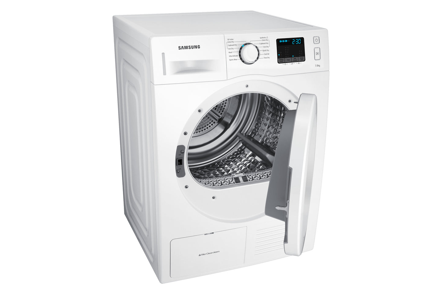 Samsung DV70F5E0HGW wasdroger Vrijstaand Voorlader 7 kg Wit