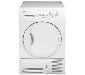 Beko DCU7230X wasdroger Vrijstaand Voorlader 7 kg Wit