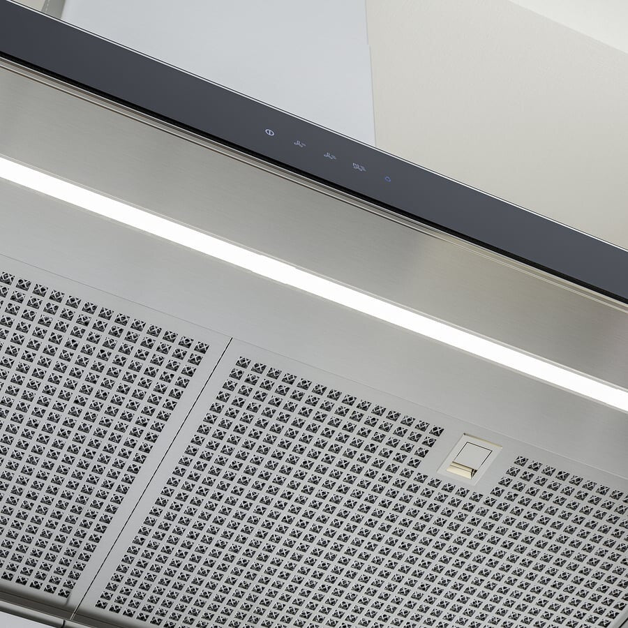 IKEA KULINARISK afzuigkap Muurmontage Roestvrijstaal 700 m³/uur