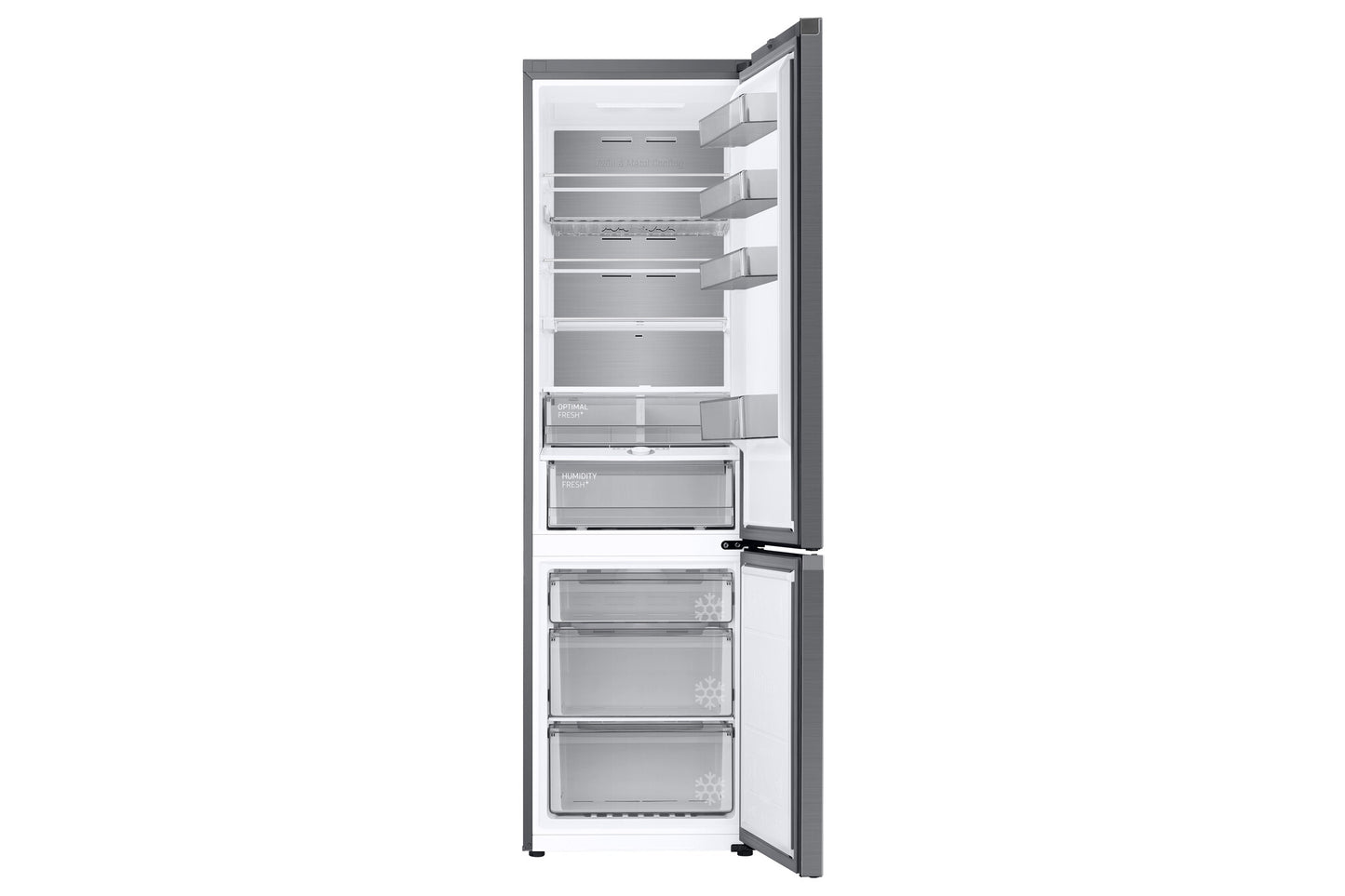 Samsung RL38C776ASR Vrijstaand 387 l Zilver